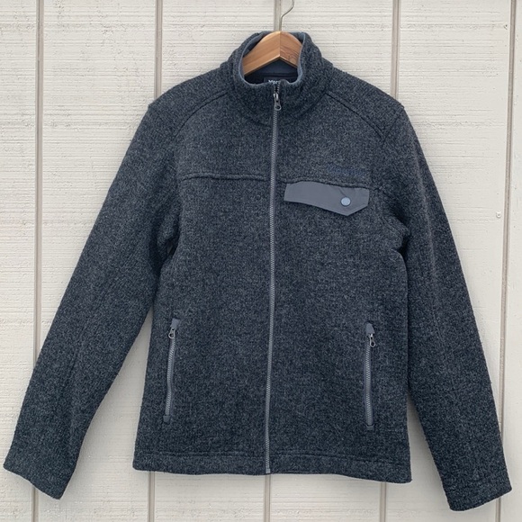 MARMOT Men’s Poacher Pile Jacket - Slate Grey Heather - Picture 2 of 13